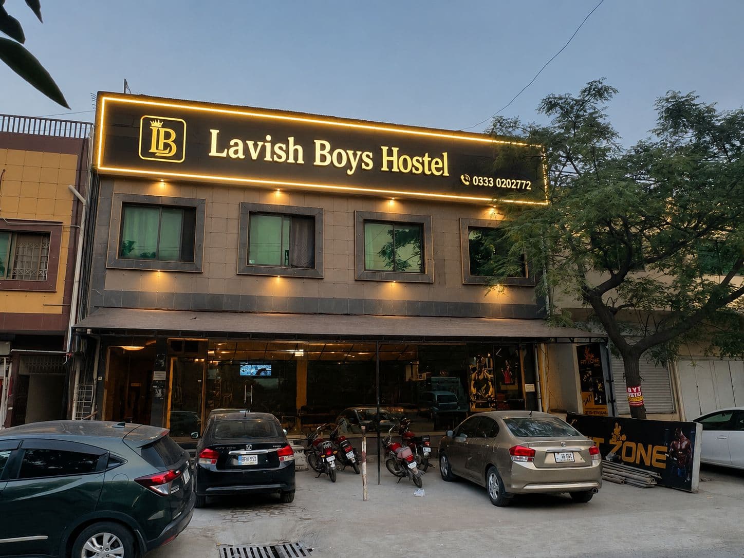 Lavish Boys Hostel building in G-10, Islamabad